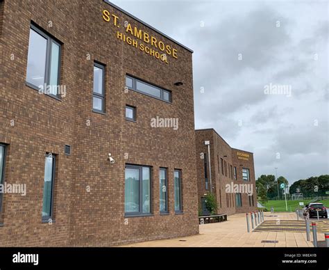 St ambrose and buchanan high school campus in coatbridge hi-res stock photography and images - Alamy