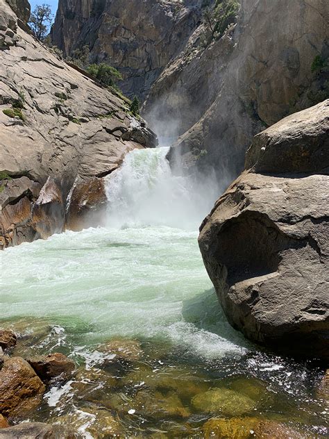 Roaring River Falls At Kings Canyon National Park