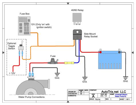 Wiring Diagram For 12 Volt Water Pump - Wiring Diagram