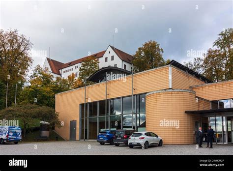 Starnberg: Schloss Starnberg Castle, hall Schlossberghalle in Oberbayern, Starnberg Ammersee ...