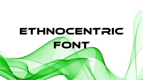 Ethnocentric Font Free Download