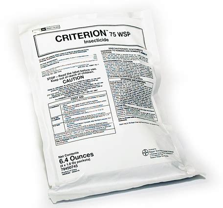 Criterion 75 WSP Imidacloprid Insecticide (Merit 75 WSP), Bayer ...