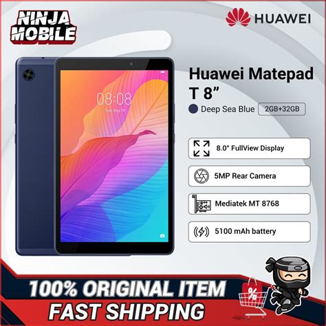 HUAWEI MATEPAD T 8" /KOB2-L09 (2GB+32GB) ORIGINAL HUAWEI MY SET | Shopee Malaysia