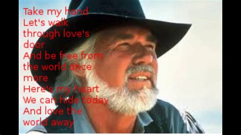 "Love The World Away" by Kenny Rogers (cover) with lyrics - YouTube