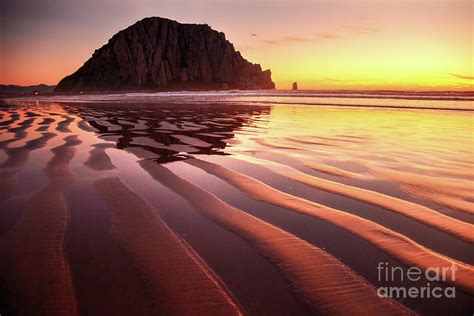 Morro Bay Rock Photograph by Amy Joseph