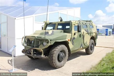 Tigr-M GAZ-233114 4x4 multipurpose tactical armoured vehicle technical data sheet specifications ...