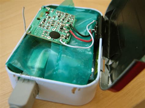Doorbell/Arduino/Altoids | The three wires from the doorbell… | Flickr