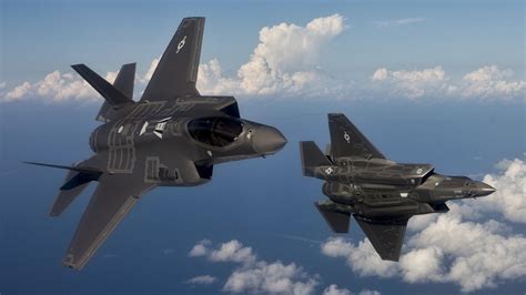 Two Lockheed Martin F-35 Lightning II Wallpaper Download 3840x2160