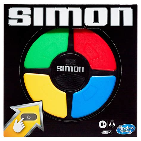 Simon Game, Electronic Memory Game, for Kids Ages 8 and up, for 1 ...