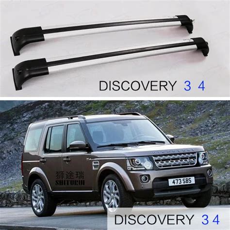 SHITURUI 2Pcs Roof bars For Land Rover discovery 3 4 discovery5 Evoque ...