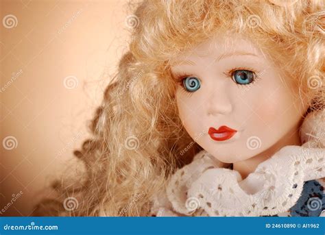 Porcelain doll stock photo. Image of head, lips, beautiful - 24610890