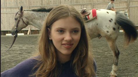 FLASHBACK: Scarlett Johansson Shows Off Horseback Riding Skills in 1998 ...