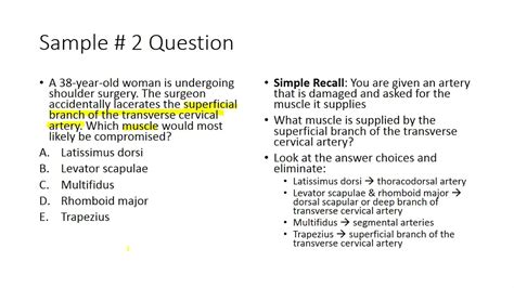 Approach to NBME type Anatomy Questions Narrated Lecture - YouTube