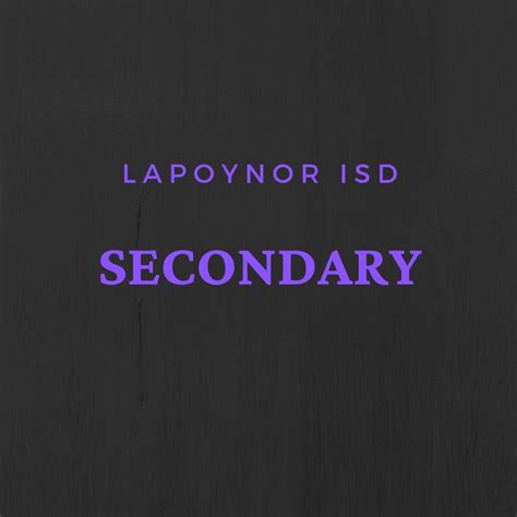 Lapoynor Isd Calendar - Printable Word Searches