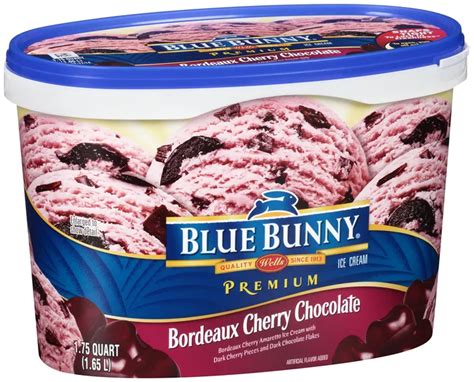 Blue Bunny Premium Ice Cream Bordeaux Cherry Chocolate Reviews 2020