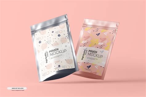 Food Supplement Pouch Packaging Mockup - Free PSD Template | IMGPANDA - A Free Resources Website