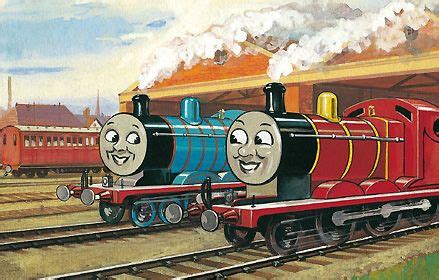 Thomas The Tank Engine The Railway Series: James The Red Engine | lupon ...