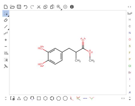 List of 10 online free tools for chemical structure drawing