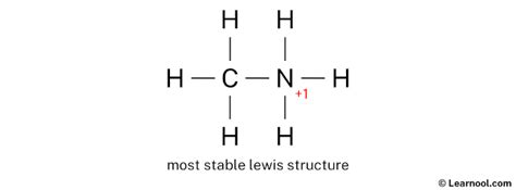 CH3NH3+ Lewis structure - Learnool