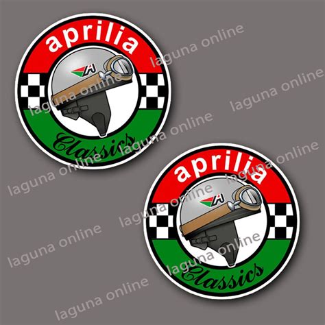 Aprilia Classics Logo Gloss Weatherproof Decal Sticker - Etsy