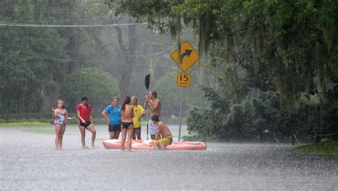 Storm causes havoc in Jacksonville, brings flooding and road closures