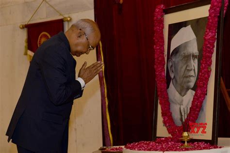 New Delhi: President Kovind pays homage to Fakhruddin Ali Ahmed on his ...