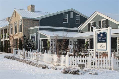 Shaw Club Hotel & Spa on a beautiful Winter's day in Niagara on the Lake. | Niagara-on-the-lake ...