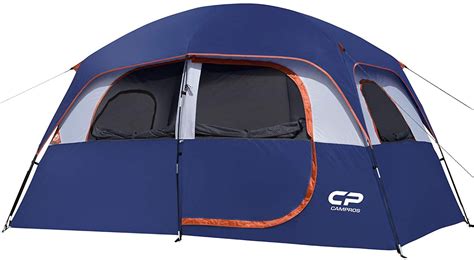 CAMPROS Tent-6-Person-Camping-Tents, Waterproof Windproof Family Tent ...