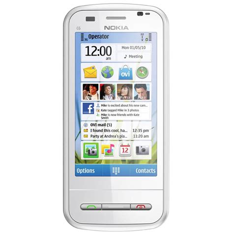 The Best Mobiles @ The Best Price: Nokia C6 00 White Buy Mobile Online Review