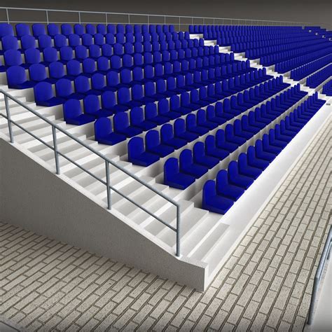 Stadium Concrete Seating Tribune | Stadium design, Background diy, Stadium