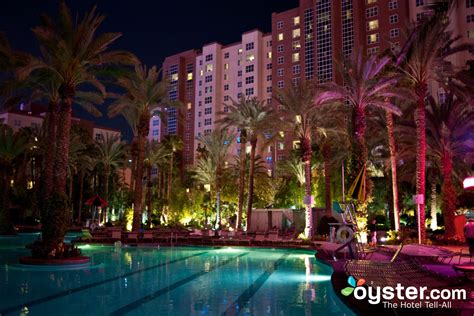 Hilton Grand Vacations at the Flamingo - The Flamingo Pool near the Hilton Grand Vacations ...