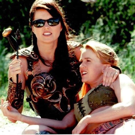 A behind the scenes photo from Xena Warrior Princess (1990's) : r/Snorkblot