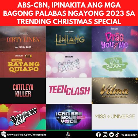 ABS-CBN reveals 2023 offerings in the trending Christmas Special