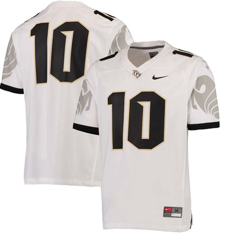 Nike #10 UCF Knights White Replica Game Jersey