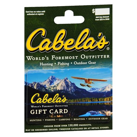 Cabela's Non-Denominational Gift Card | Walgreens