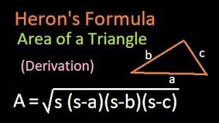 heron's formula calculator