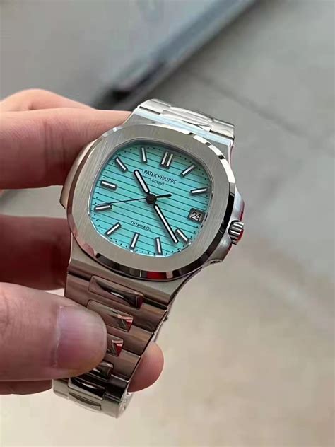 3K Factory Replica Patek Philippe Nautilus 5711 Tiffany Blue Review - RepsGuide.com