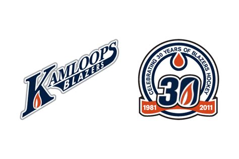 Kamloops Blazers 30th Anniversary & 3rd Jersey logo on Behance