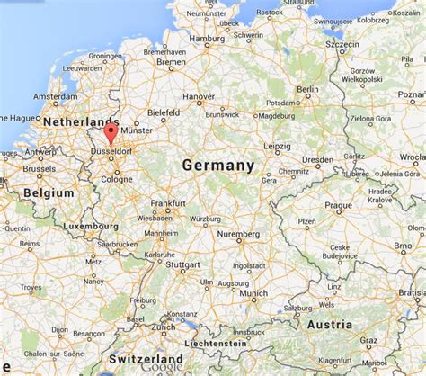 Where is Duisburg on map of Germany