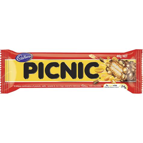 Cadbury Picnic 46g bar | Woolworths