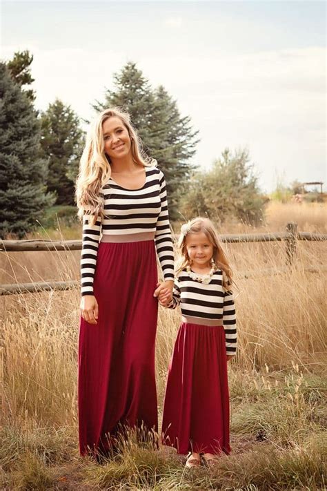 Top 15 Mother And Daughter Matching Outfits For Every Occassions - ALL ...