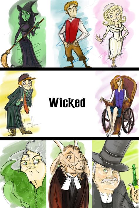 Wicked Characters by vimfuego on DeviantArt