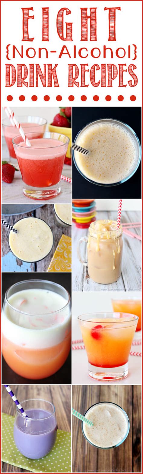 8 {Non-Alcohol} Drink Recipes | Love Bakes Good Cakes