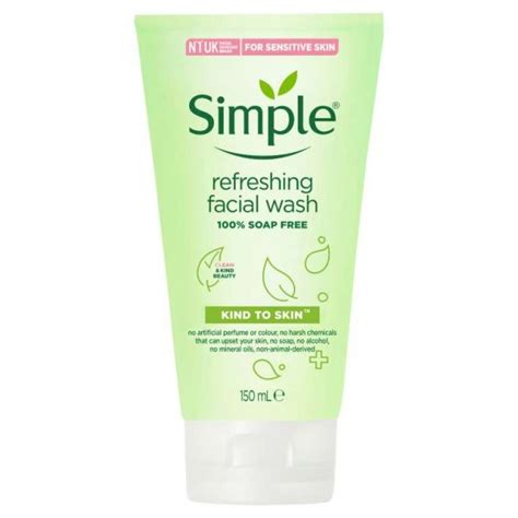 Simple Refreshing Facial Wash Gel 150ml - Saparif