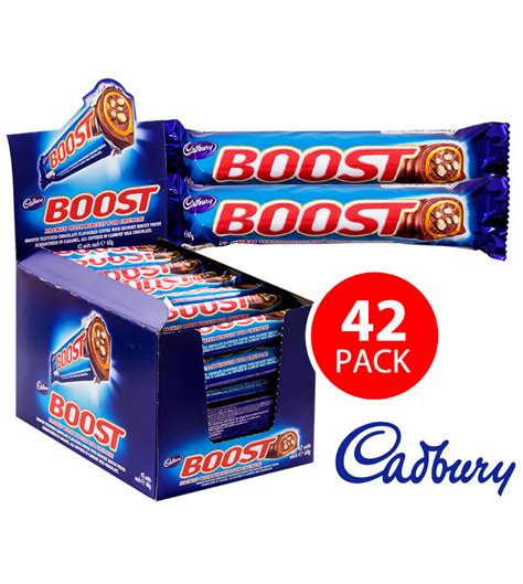 42x Cadbury Boost Bar 60g - Hook of the Day