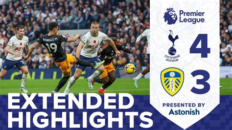 EXTENDED HIGHLIGHTS | TOTTENHAM HOTSPUR 4-3 LEEDS UNITED | PREMIER LEAGUE