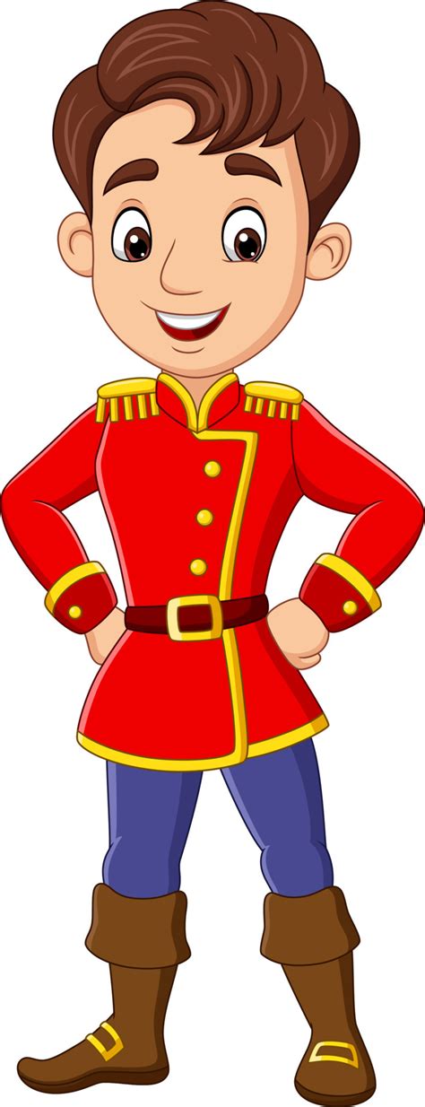 Cartoon young male wearing prince costume 7098425 Vector Art at Vecteezy