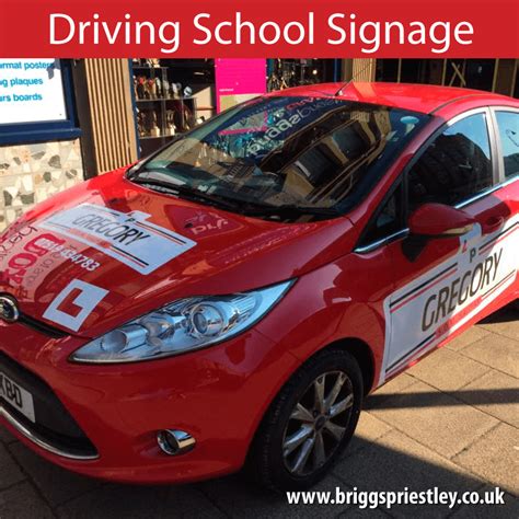 Driving School Signage - Briggs Priestley | Halifax