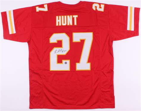 Kareem Hunt Signed Chiefs Jersey (Hunt Hologram) | Pristine Auction