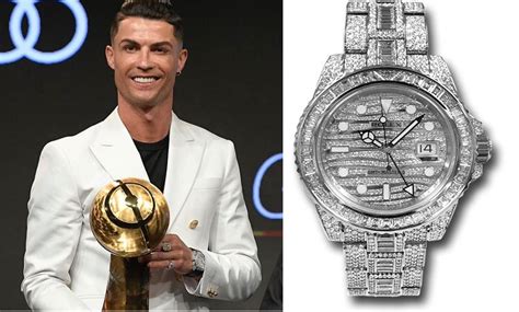 Cristiano Ronaldo wears stunning AED 1.8M Rolex watch in Dubai ...